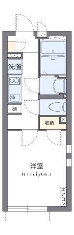 クレイノポラリスⅡの間取り画像