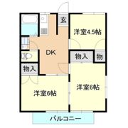 石引ハイツの間取り画像