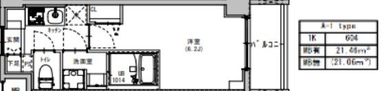 S-RESIDENCE成増CLAIRの間取り画像