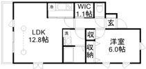 MAISON NOIR Nの間取り画像