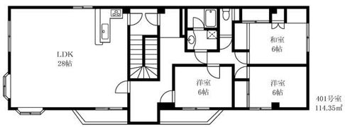 クレドールの間取り画像