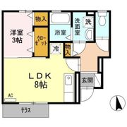 フェリスさくらⅢの間取り画像