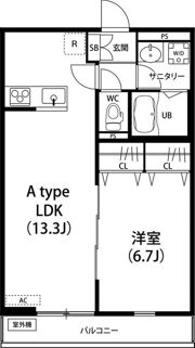 リブリ・Ajisaiの間取り画像