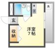 メゾン門田屋敷の間取り画像