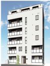 フラッツ平河町（TOKYO ZERO EMISSION HOUSE）の外観