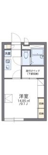 レオパレス悠友の間取り画像