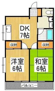 パークハイムの間取り画像