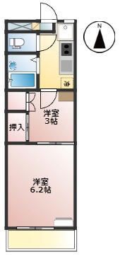 メゾン八尾の間取り画像