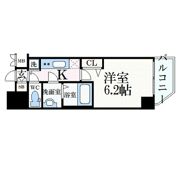 プレサンス心斎橋クオーレの間取り画像