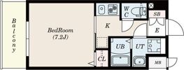CK-RESIDENCE野並駅前の間取り画像