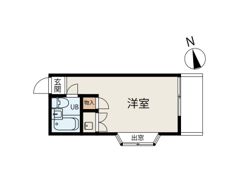 ベルエアー高井戸の間取り画像