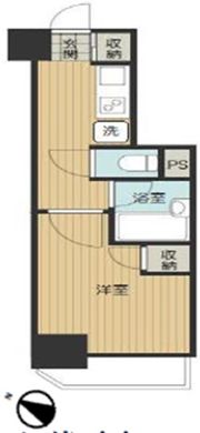 プレール渋谷松濤の間取り画像
