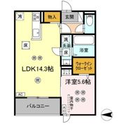 仮）D-ROOM春竹の間取り画像