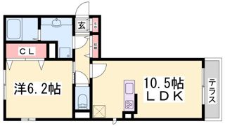 ロッコウコルン-Sの間取り画像