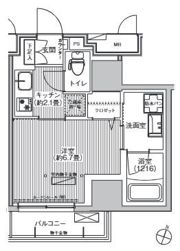 グラン、フォークス神田イーストタワーの間取り画像