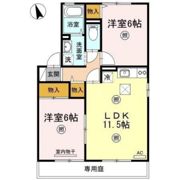 シャトレアン津高 C棟の間取り画像