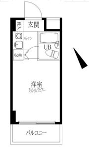 ロータリーライフ石川町の間取り画像