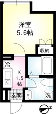 エルム山手の間取り画像
