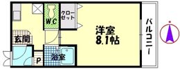 sun MoRitzの間取り画像