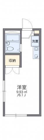 レオパレスアムールⅠの間取り画像