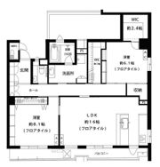 サウスコンフォート三鷹の間取り画像