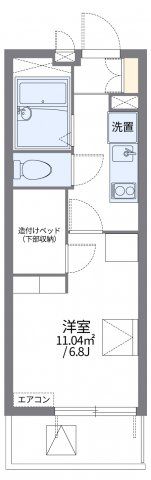 レオパレス豊里Ⅱの間取り画像