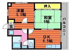 ラフォーレ弐番館の間取り画像