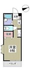 ロックハイツ1の間取り画像