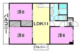 カーサグラン余戸の間取り画像