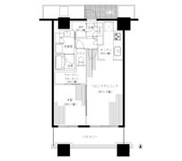 パークタワー横浜ステーションプレミアの間取り画像