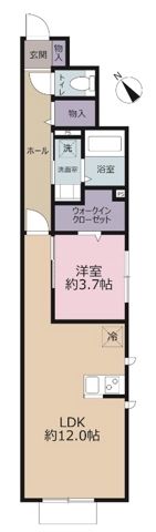ブラン ノワールの間取り画像