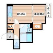 シャンテ富沢の間取り画像