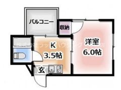 クレールOTYの間取り画像
