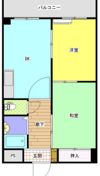 清輝橋マンションの間取り画像