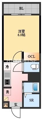 デ・クメール寺町通りの間取り画像