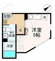 ローズハイツ山手の間取り画像