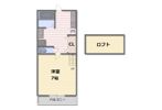 ガーデン恵比須Cの間取り画像