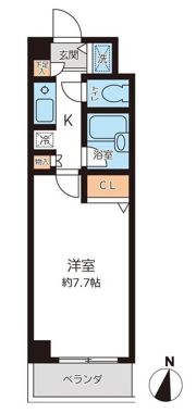 CITY SPIRE 国分寺の間取り画像