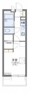 レオパレスせんだんの間取り画像