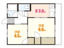 津田コーポの間取り画像