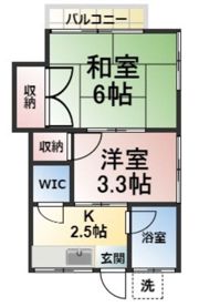 フジ荘の間取り画像