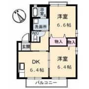 ディアスB棟の間取り画像