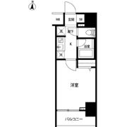 ルクレ錦糸町の間取り画像