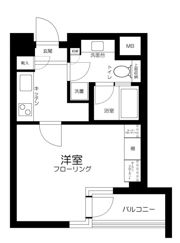 ユニーブル恵比寿の間取り画像