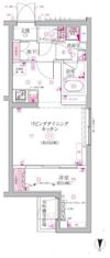 ベルシードステアー東日暮里Ⅱの間取り画像