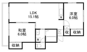 メゾンKの間取り画像