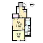 （仮称）品川区平塚新築アパートの間取り画像