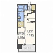 OPUS RESIDENCE SHINSAIBASHI SOUTHの間取り画像