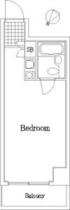 ライオンズマンション伊勢佐木町通りの間取り画像