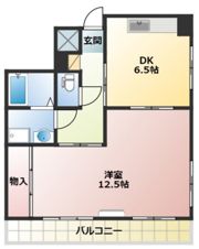 大和ビルの間取り画像